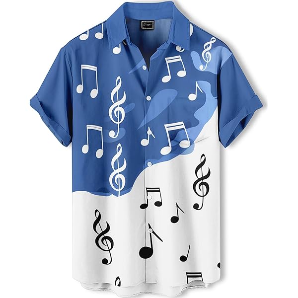 Amazon.com: Polo Shirt Piano Music B Embroidery Design Cotton Golf